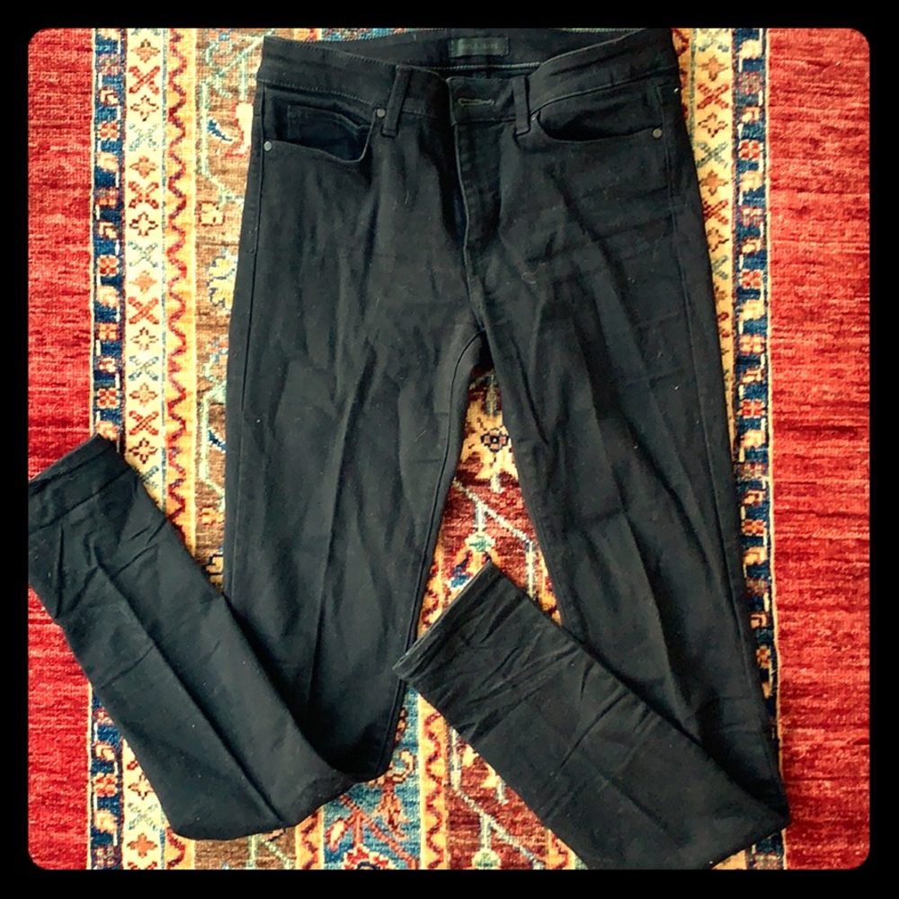 Uniqlo Black Middle Rise Skinny Jeans